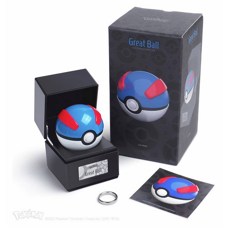 The Wand Company Pokémon Great Ball replica 75mm - British product