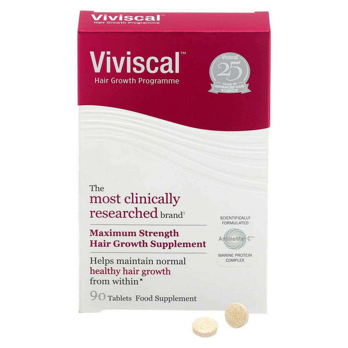 Viviscal Women's Max Strength Supplements - 90 tablets GOODS Boots