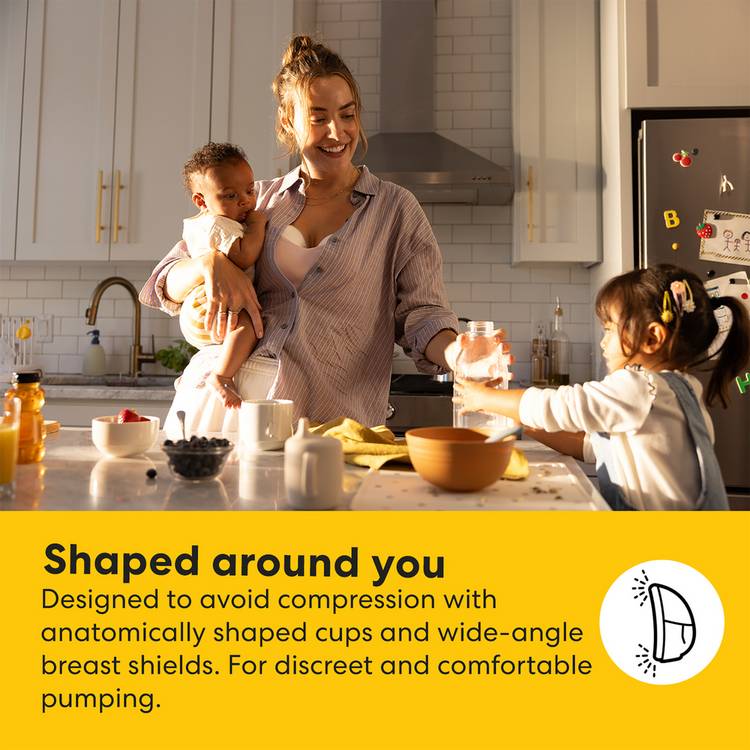 Medela Motion InBra single electric breast pump, imported from the UK