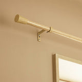 Argos Argos Home Extendable Metal Trumpet Oak Curtain Pole 120-210cm- Buy online at McGrocer