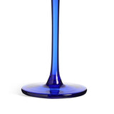 Habitat blue stem champagne flute set of 4, imported from the UK