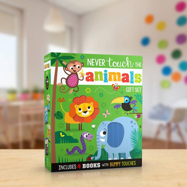 Make Believe Ideas Never Touch Animals Gift Set - British product
