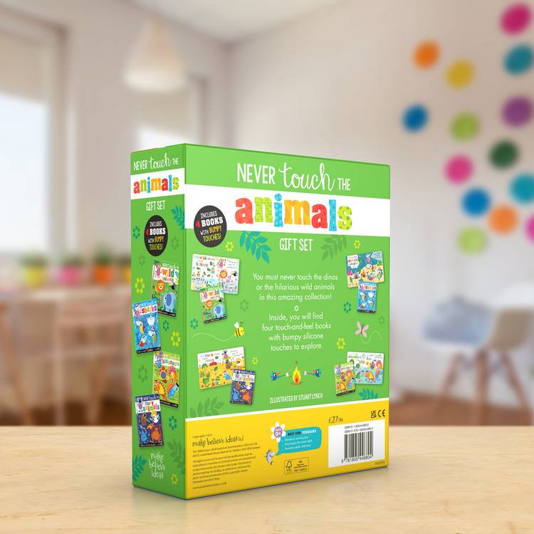 Make Believe Ideas Never Touch Animals Gift Set - British product