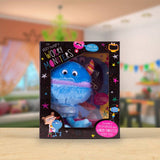 Make Believe Ideas Worry Monster plush toy and book set (British brand)
