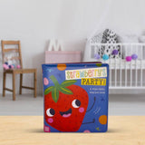 Make Believe Ideas Strawberrys Party highchair book, imported from the UK