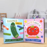 Make Believe Ideas Strawberrys Party highchair book, imported from the UK