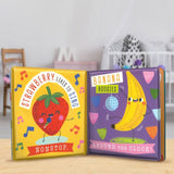 Make Believe Ideas Strawberrys Party highchair book, imported from the UK