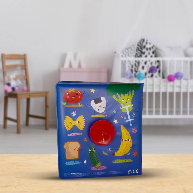 Make Believe Ideas Strawberrys Party highchair book, imported from the UK