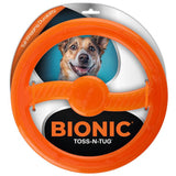 Argos Bionic Toss-N-Tug Ring Dog Toy Orange- Buy online at McGrocer