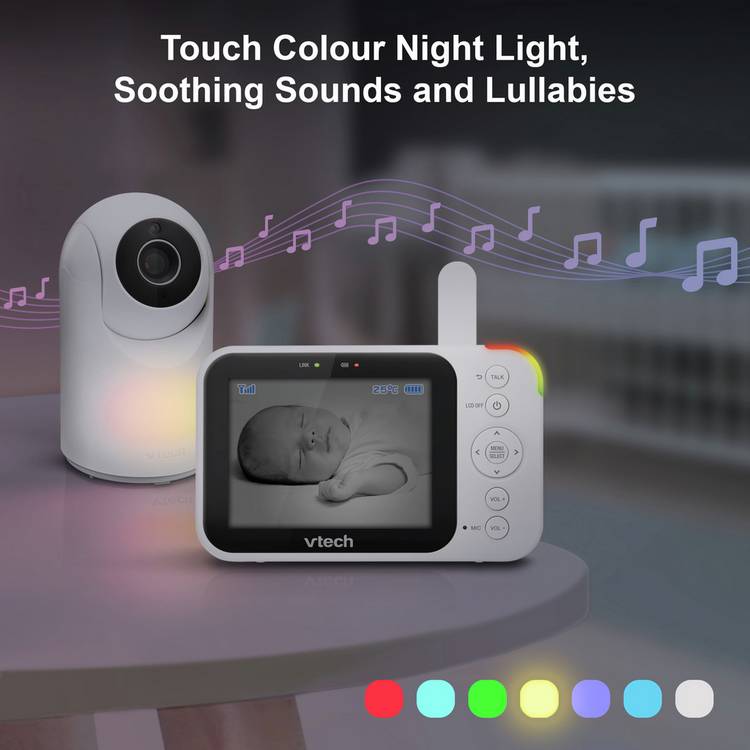VTech baby video monitor VM4263 3.5 inch, UK version