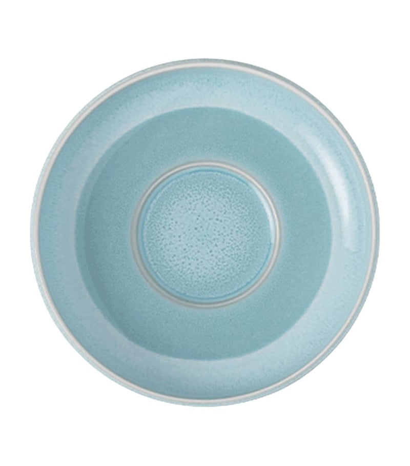 Villeroy & Boch porcelain espresso cup and saucer Perlemor Aqua 12cm - British product