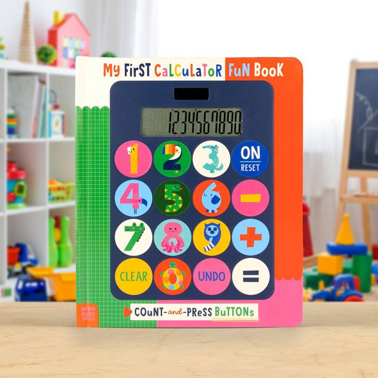 Make Believe Ideas My First Calculator activity book - British product