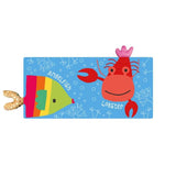 Sensory Snuggables Ocean touch and feel cloth book - British product