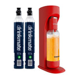 Argos Drinkmate OmniFizz Sparkling Water Maker Royal Red- Buy online at McGrocer