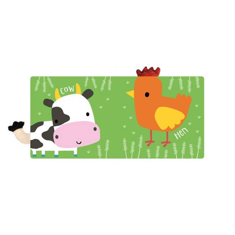 Make Believe Ideas farm themed touch and feel cloth book, UK version