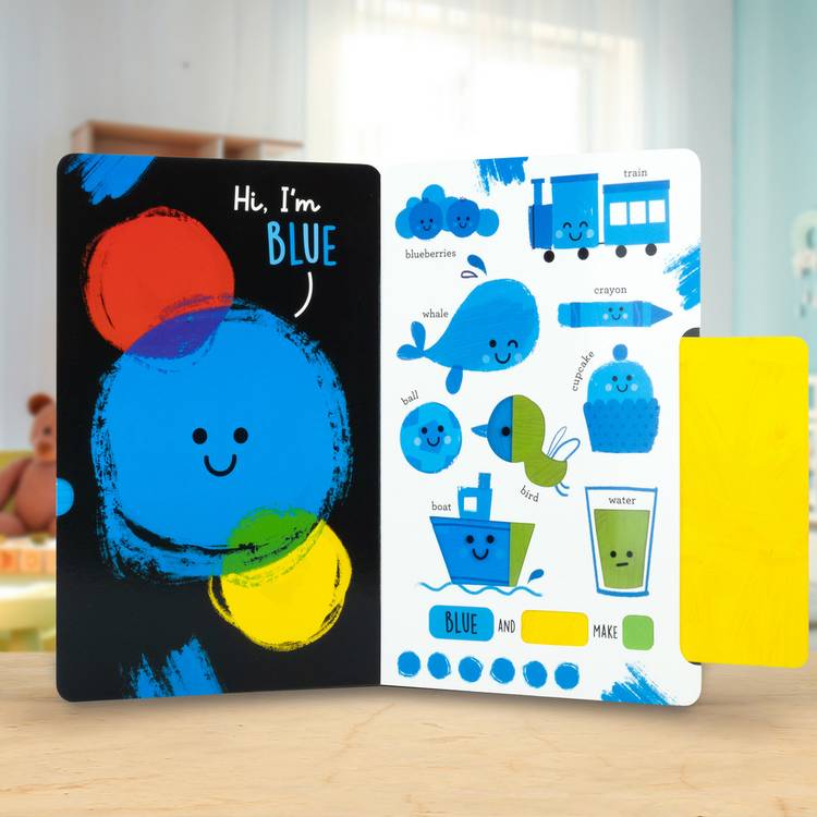 Make Believe Ideas colour mixing book for kids, UK version