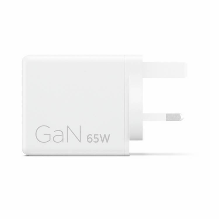 Lenovo dual USB-C GaN charger 65W - British product