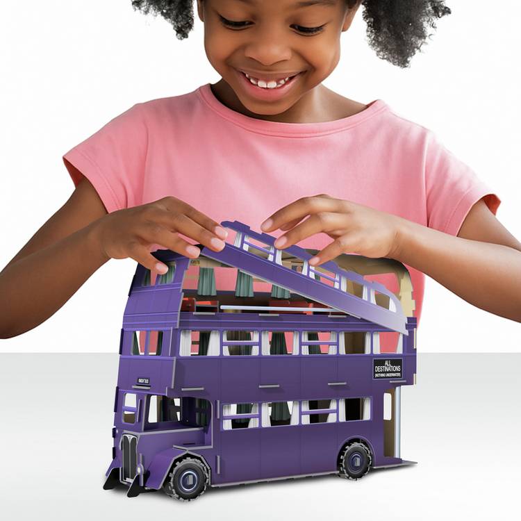 Maker Kitz Harry Potter Knight Bus light-up craft kit, imported from the UK
