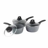 Argos Salter Go Green PFAS-Free 3 Piece Non-Stick Saucepan Set- Buy online at McGrocer