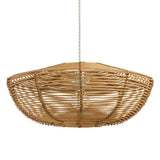 Habitat Mariana natural rattan easy fit lampshade 50cm (British brand)