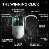 Logitech PRO X2 SUPERSTRIKE wireless gaming mouse, imported from the UK