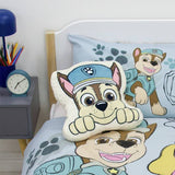 Paw Patrol kids cushion 35cm reversible - British product