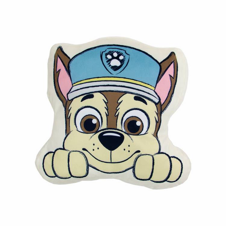 Paw Patrol kids cushion 35cm reversible - British product