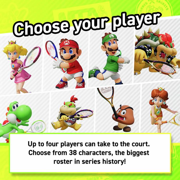 Nintendo Mario Tennis Fever Nintendo Switch 2 game disc - British product