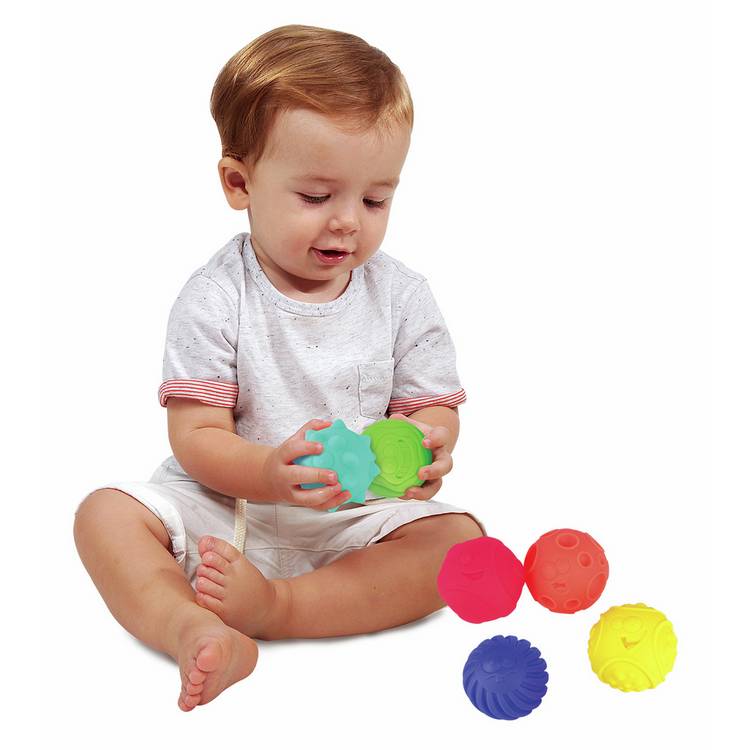 Chad Valley Shake N Roll sensory ball 18.5cm (British brand)