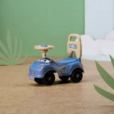 Chad Valley foot to floor ride on blue (British brand)