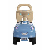 Chad Valley foot to floor ride on blue (British brand)