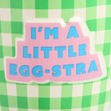 Argos Home green pink gingham mug pack, imported from the UK