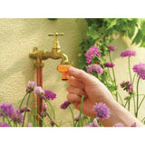 Hozelock universal tap connector for garden hose (British brand)