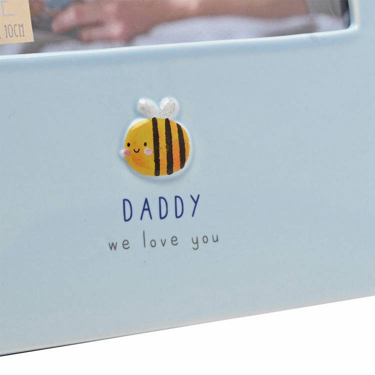 Widdop ceramic photo frame Daddy 4x6, imported from the UK