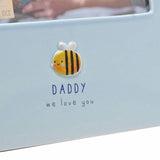 Widdop ceramic photo frame Daddy 4x6, imported from the UK