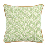 Argos Home Lino Floral Green cushion 43x43cm (British brand)