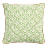 Argos Home Lino Floral Green cushion 43x43cm (British brand)