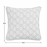 Argos Home Lino Floral Green cushion 43x43cm (British brand)
