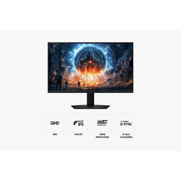 Samsung Odyssey G6 27 inch QHD monitor (British brand)