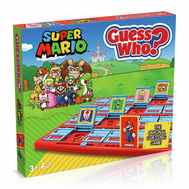 Super Mario Guess Who board game Super Mario edition - British product