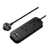 Argos Masterplug 2 Socket USB Extension Lead- Buy online at McGrocer