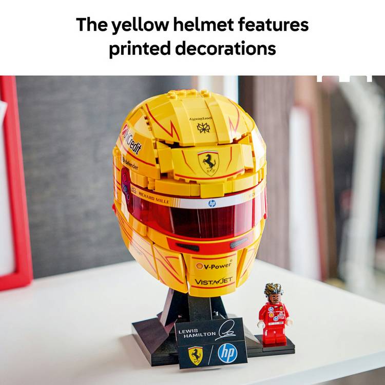 LEGO Lewis Hamilton Helmet building set 884 pieces (British brand)