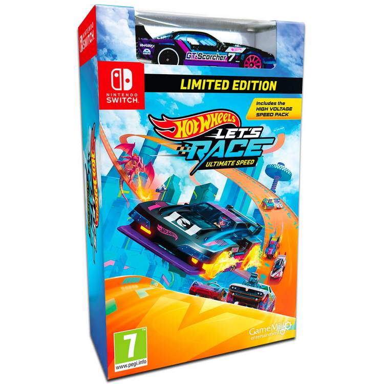 Hot Wheels Nintendo Switch game Ultimate Speed limited edition (British brand)