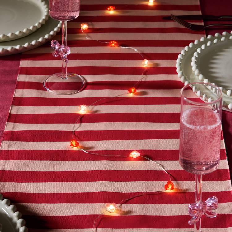 Argos Home heart string lights 20 LED, UK version