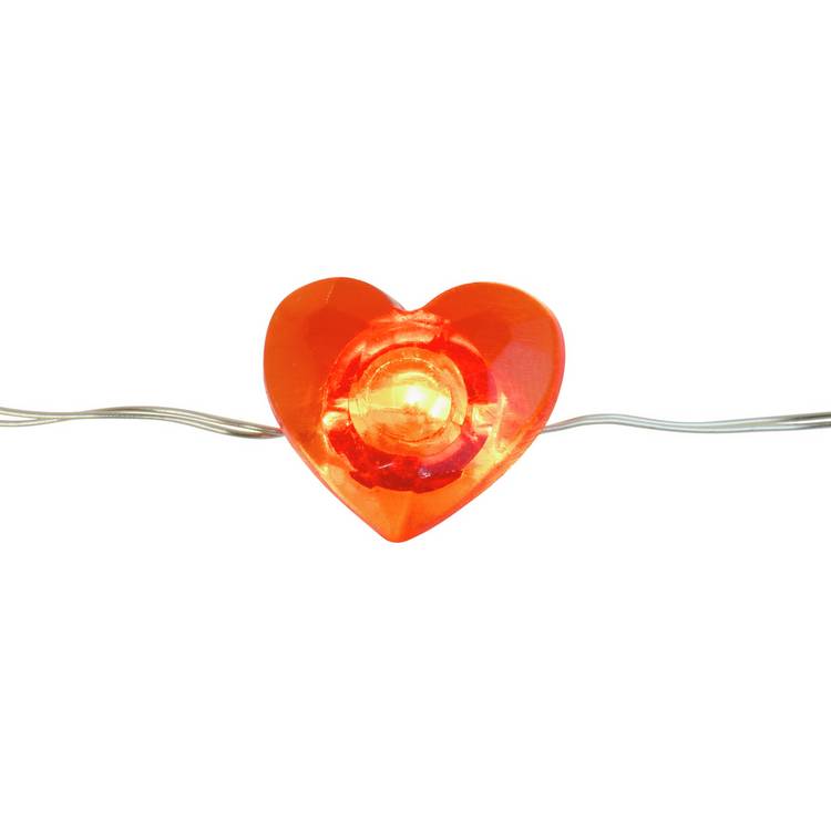 Argos Home heart string lights 20 LED, UK version