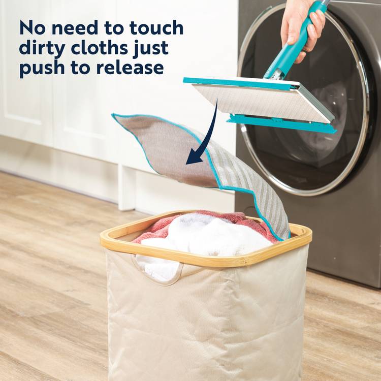 Beldray Anti-bac flat mop with 6 cloths, imported from the UK
