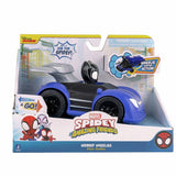 Jazwares Spidey Webbed Wheelies pull-back car, UK version