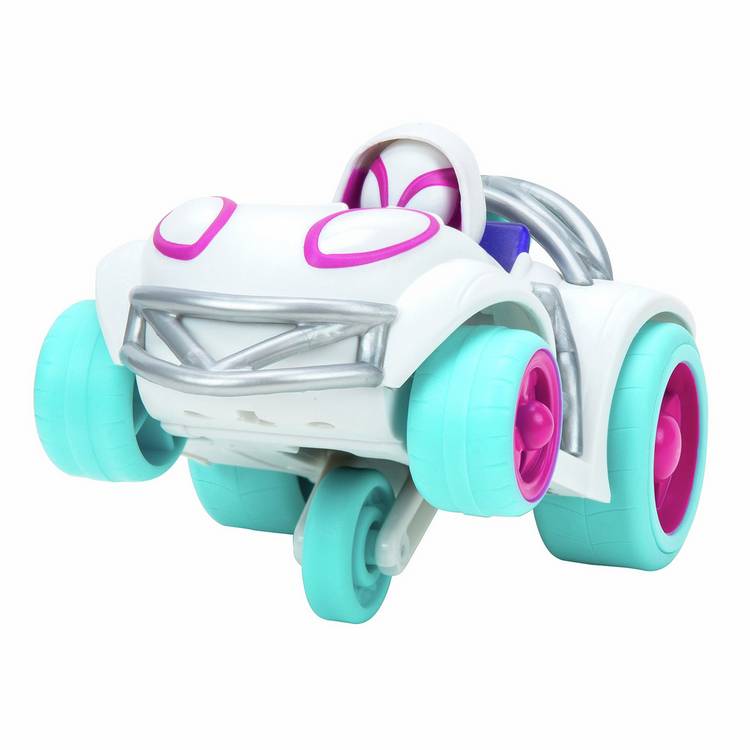 Jazwares Spidey Webbed Wheelies pull-back car, UK version