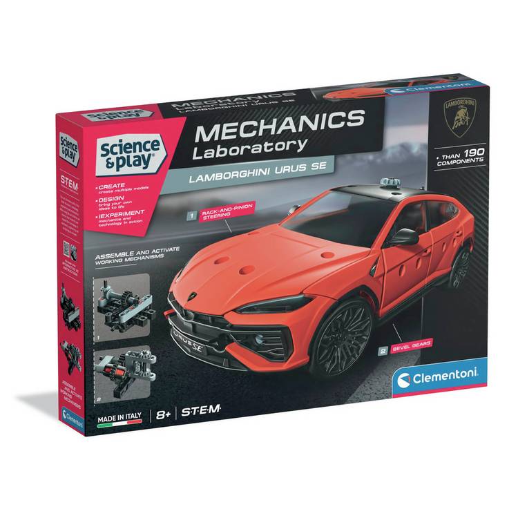 Clementoni Lamborghini Urus SUV building kit, imported from the UK