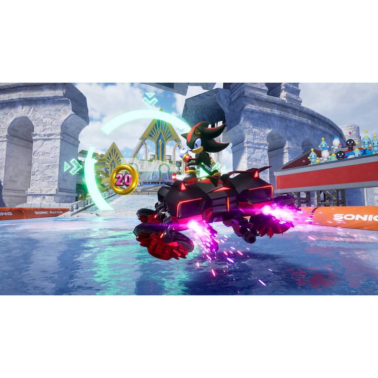 Sonic Racing CrossWorlds Nintendo Switch game card, UK version
